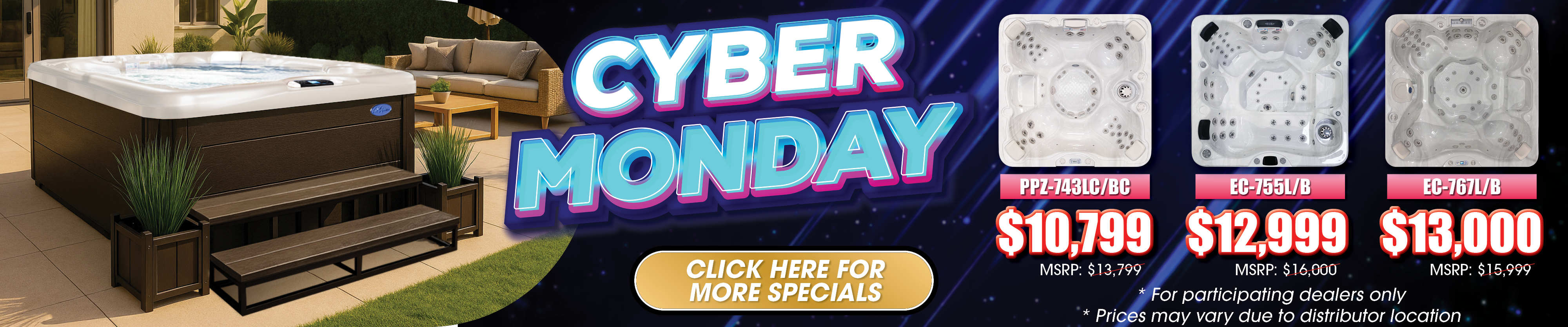 Calspas hot tub being used in a family setting - Los Angeles